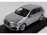 AUDI Q7 FOIL SILVER DEALER MODEL ART NR-5011407613